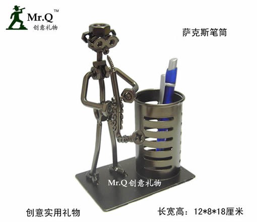 供应萨克斯笔筒 商务礼品 生日礼物 